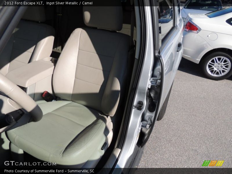 Ingot Silver Metallic / Camel 2012 Ford Escape XLT