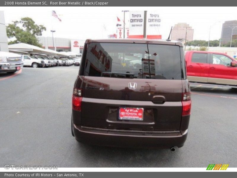 Root Beer Metallic / Black/Copper 2008 Honda Element SC