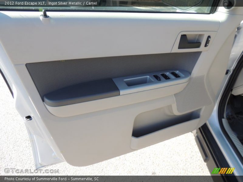 Ingot Silver Metallic / Camel 2012 Ford Escape XLT