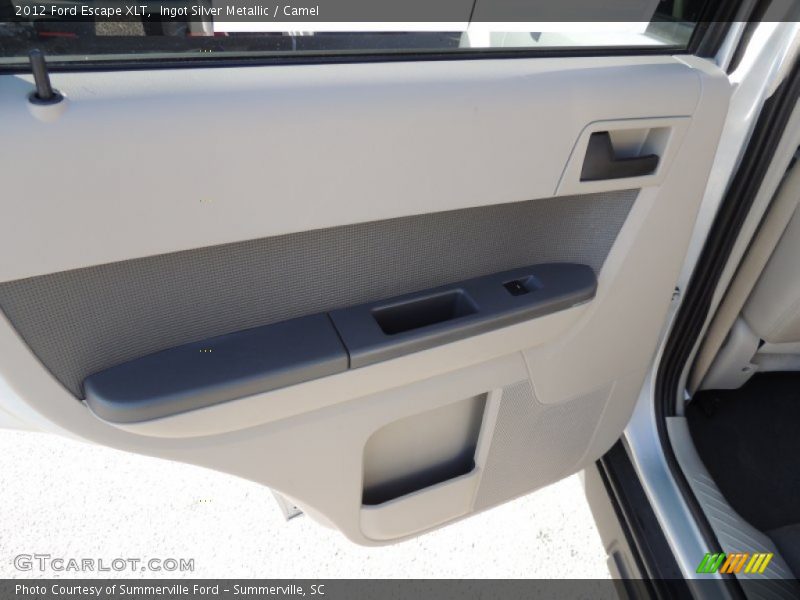 Ingot Silver Metallic / Camel 2012 Ford Escape XLT