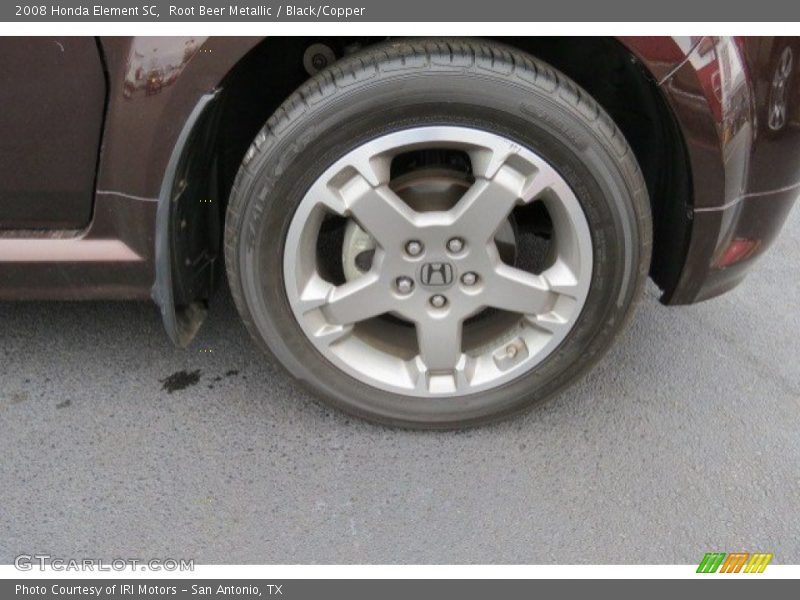 Root Beer Metallic / Black/Copper 2008 Honda Element SC