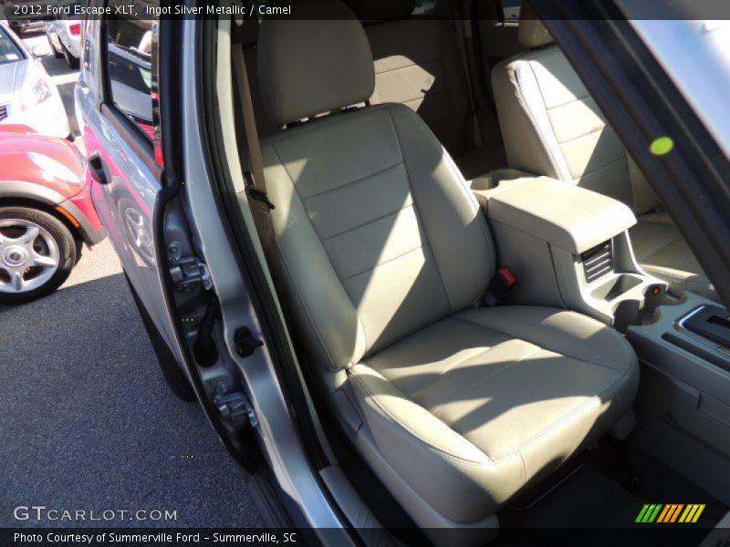 Ingot Silver Metallic / Camel 2012 Ford Escape XLT