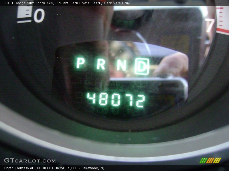 Brilliant Black Crystal Pearl / Dark Slate Gray 2011 Dodge Nitro Shock 4x4