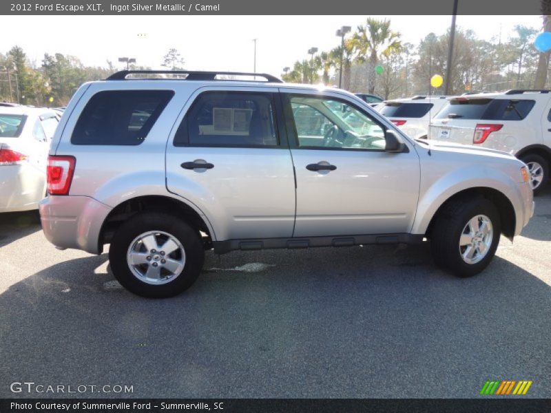 Ingot Silver Metallic / Camel 2012 Ford Escape XLT