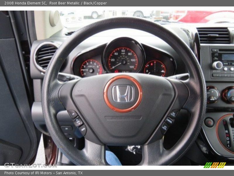 Root Beer Metallic / Black/Copper 2008 Honda Element SC