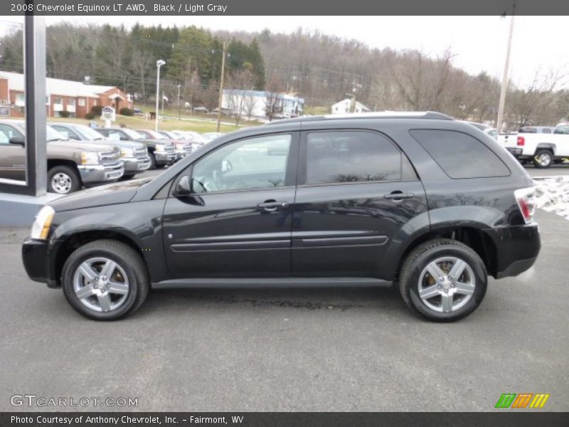 Black / Light Gray 2008 Chevrolet Equinox LT AWD