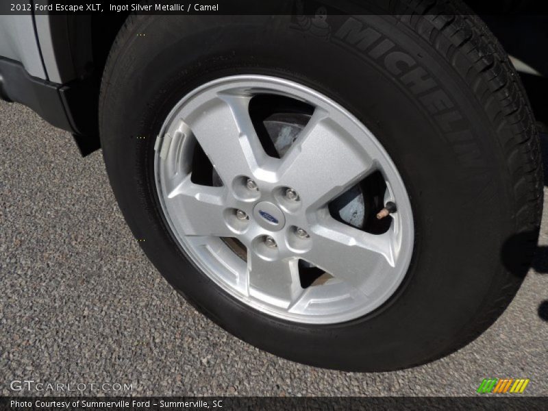 Ingot Silver Metallic / Camel 2012 Ford Escape XLT