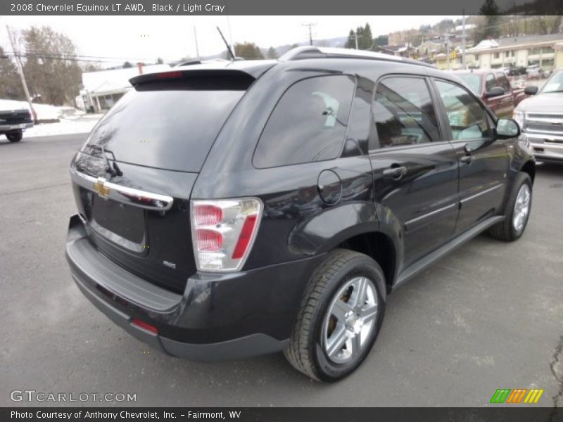 Black / Light Gray 2008 Chevrolet Equinox LT AWD