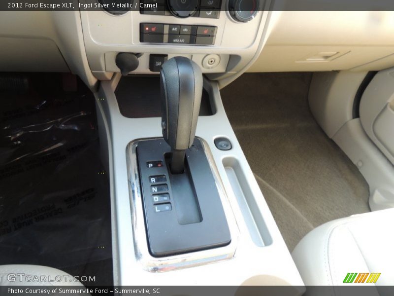 Ingot Silver Metallic / Camel 2012 Ford Escape XLT