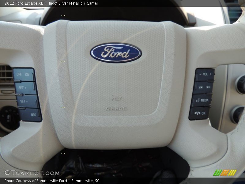 Ingot Silver Metallic / Camel 2012 Ford Escape XLT