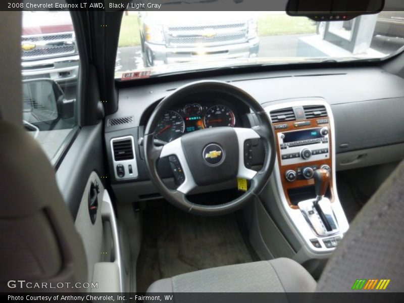 Black / Light Gray 2008 Chevrolet Equinox LT AWD