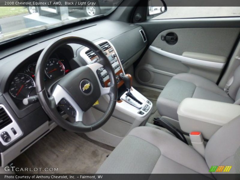Black / Light Gray 2008 Chevrolet Equinox LT AWD