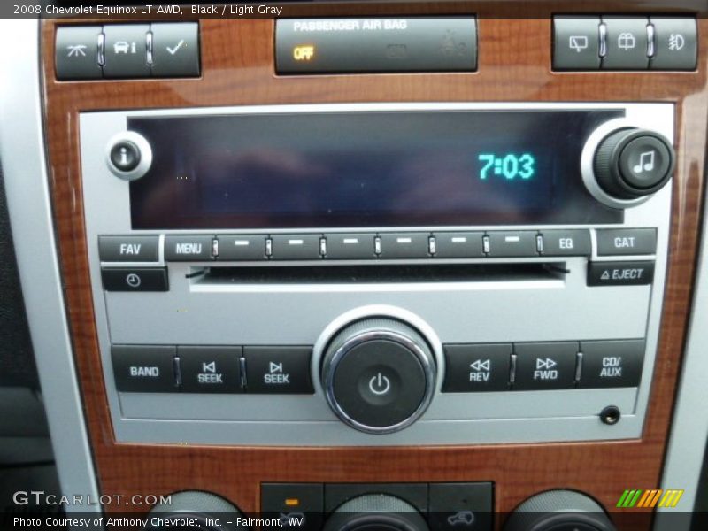 Black / Light Gray 2008 Chevrolet Equinox LT AWD