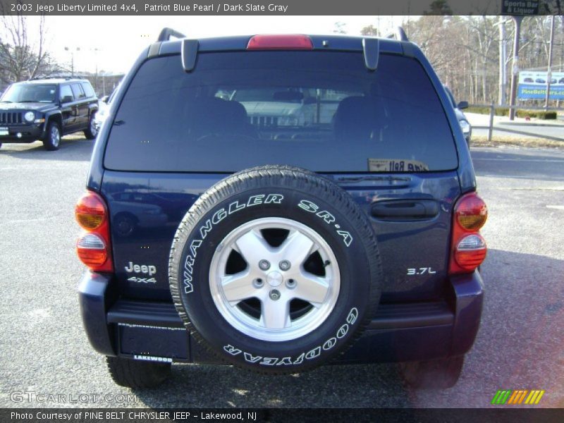Patriot Blue Pearl / Dark Slate Gray 2003 Jeep Liberty Limited 4x4