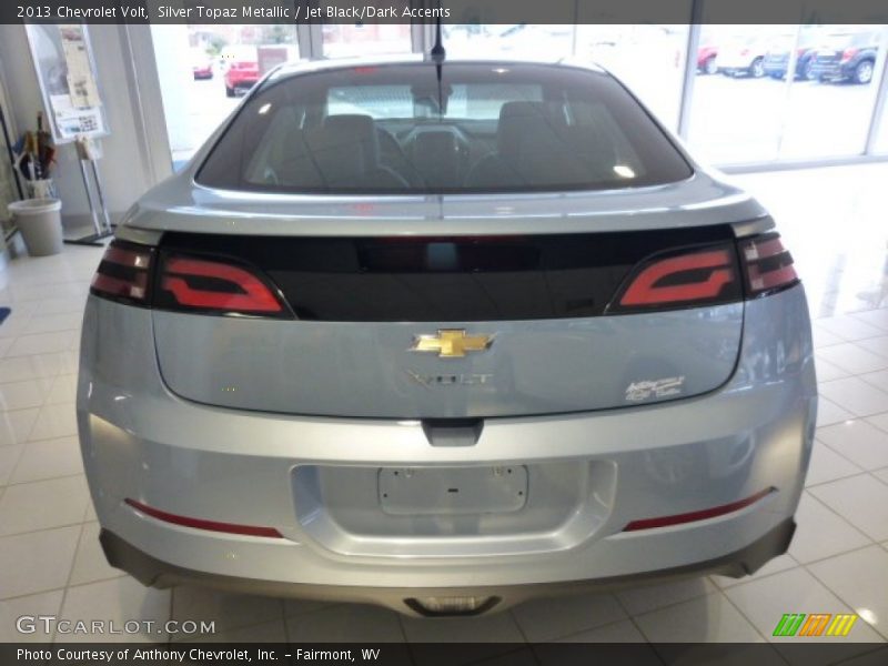 Silver Topaz Metallic / Jet Black/Dark Accents 2013 Chevrolet Volt