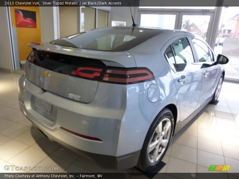 Silver Topaz Metallic / Jet Black/Dark Accents 2013 Chevrolet Volt