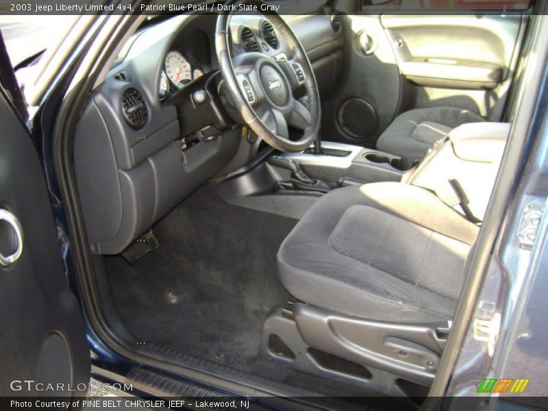 Patriot Blue Pearl / Dark Slate Gray 2003 Jeep Liberty Limited 4x4