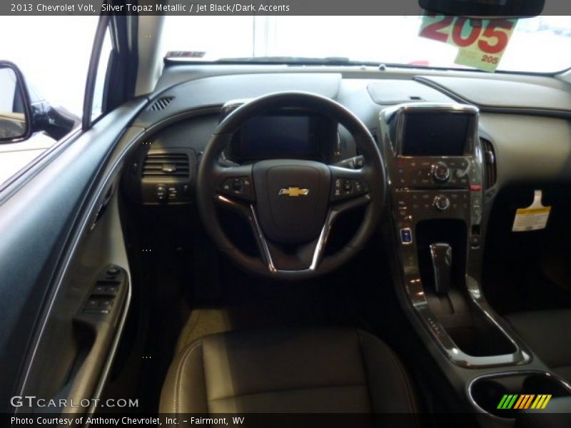 Silver Topaz Metallic / Jet Black/Dark Accents 2013 Chevrolet Volt
