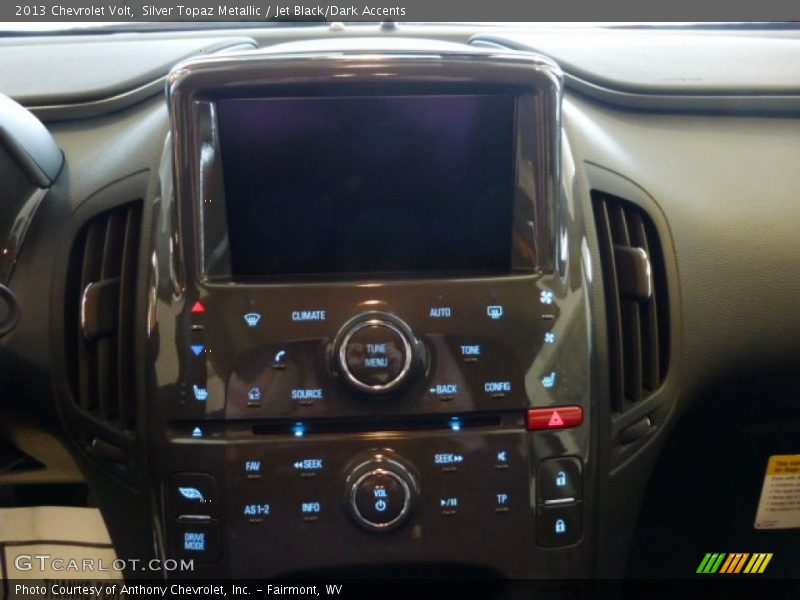 Silver Topaz Metallic / Jet Black/Dark Accents 2013 Chevrolet Volt