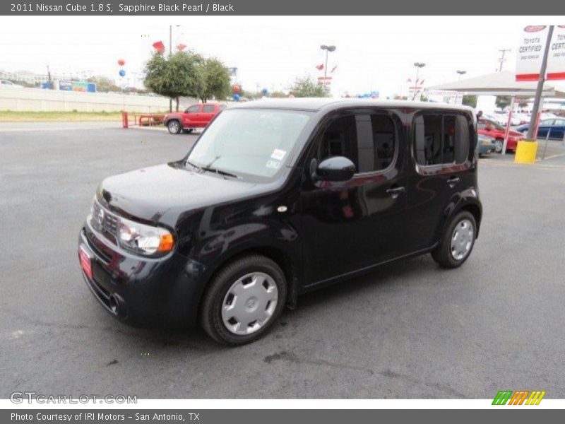 Sapphire Black Pearl / Black 2011 Nissan Cube 1.8 S