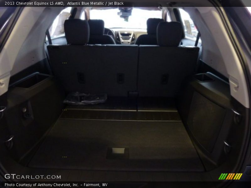Atlantis Blue Metallic / Jet Black 2013 Chevrolet Equinox LS AWD