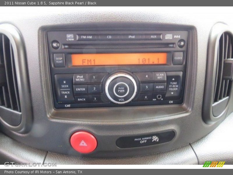 Sapphire Black Pearl / Black 2011 Nissan Cube 1.8 S
