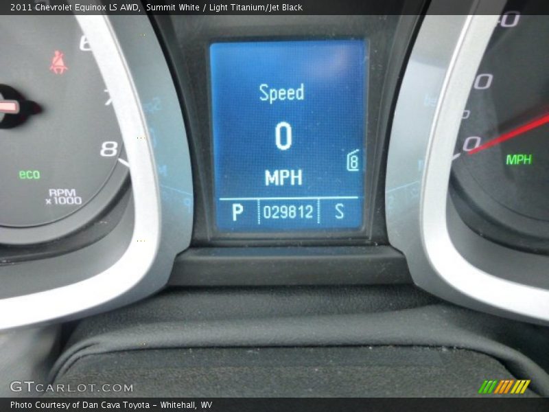 Summit White / Light Titanium/Jet Black 2011 Chevrolet Equinox LS AWD