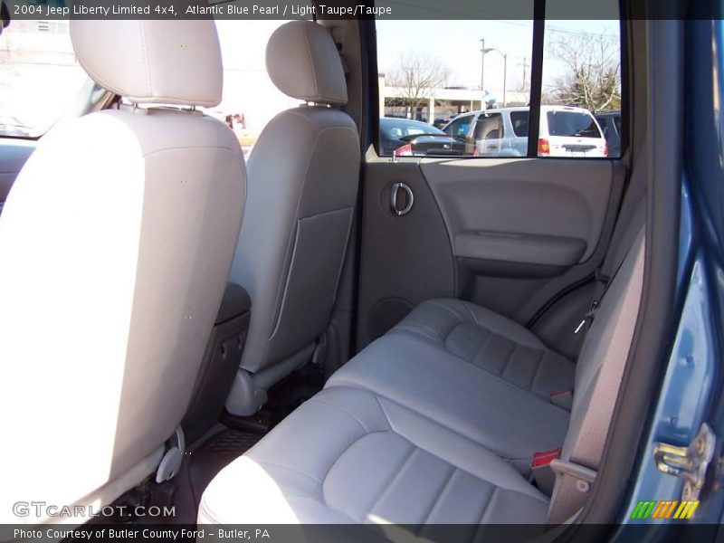 Atlantic Blue Pearl / Light Taupe/Taupe 2004 Jeep Liberty Limited 4x4