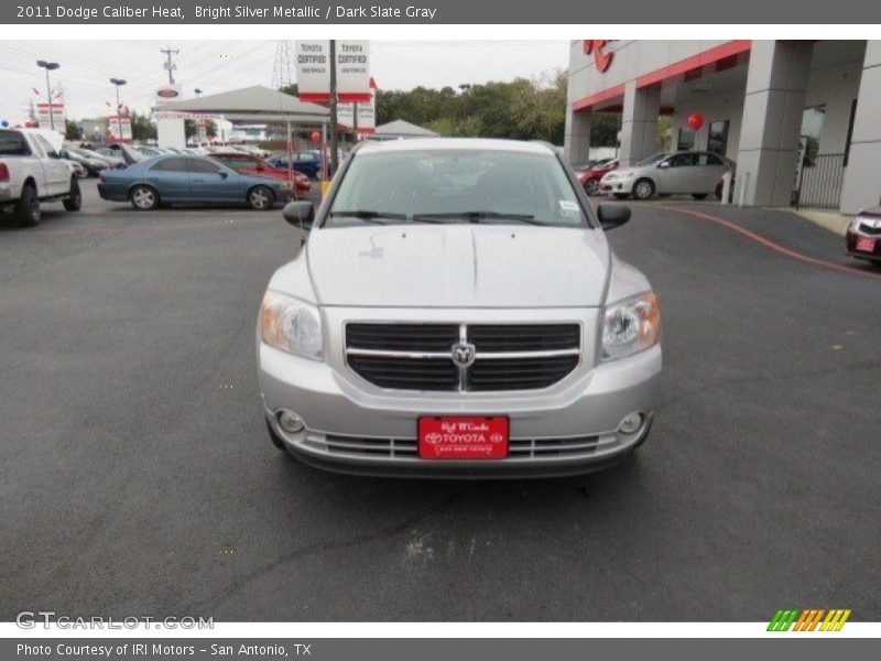 Bright Silver Metallic / Dark Slate Gray 2011 Dodge Caliber Heat