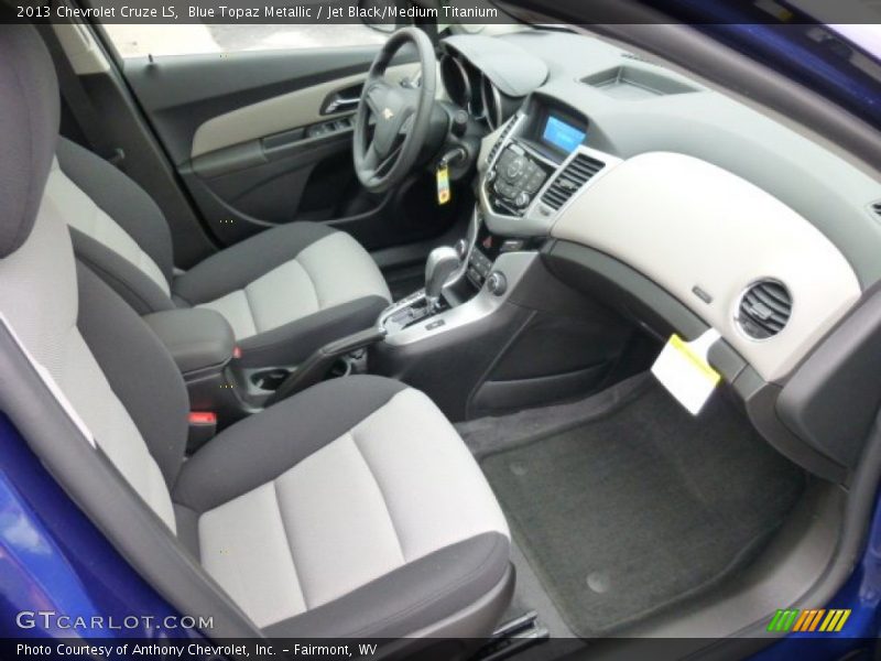  2013 Cruze LS Jet Black/Medium Titanium Interior