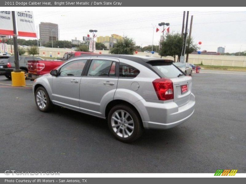 Bright Silver Metallic / Dark Slate Gray 2011 Dodge Caliber Heat