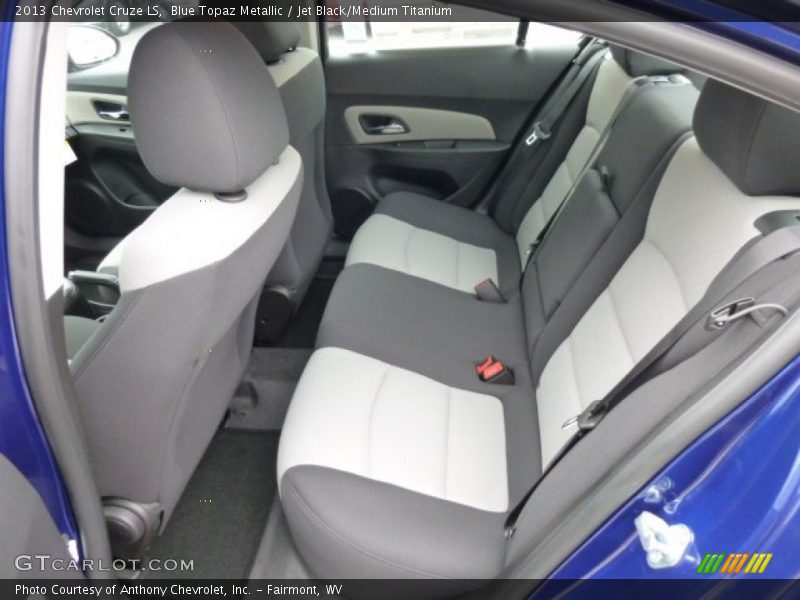 Rear Seat of 2013 Cruze LS