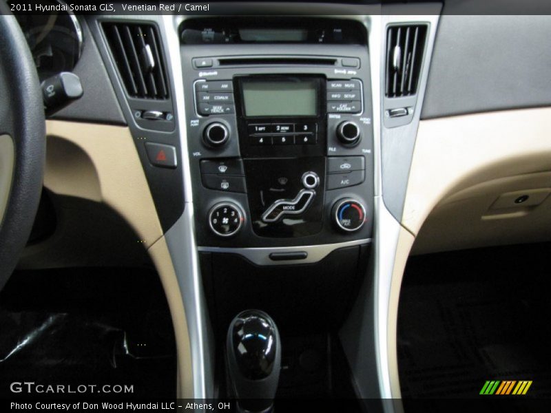 Venetian Red / Camel 2011 Hyundai Sonata GLS