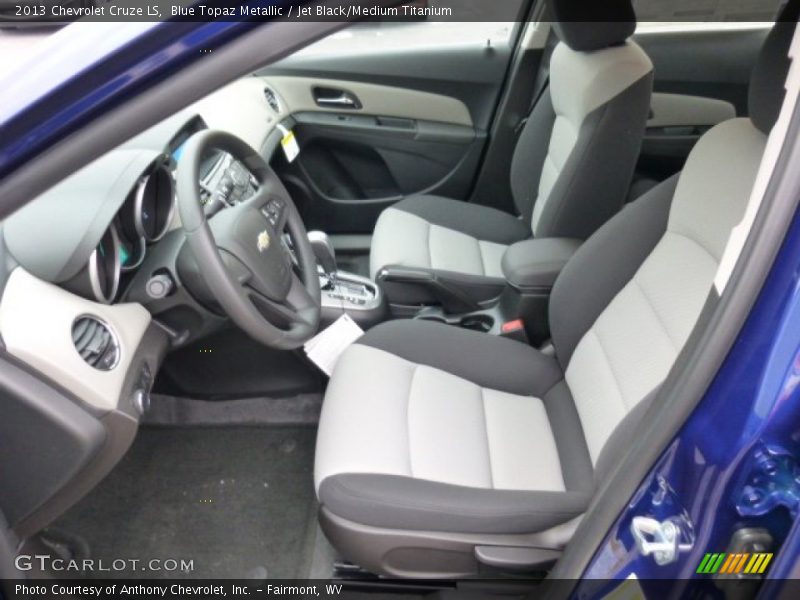 Front Seat of 2013 Cruze LS