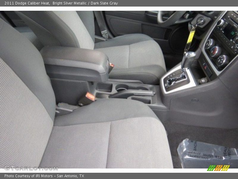 Bright Silver Metallic / Dark Slate Gray 2011 Dodge Caliber Heat