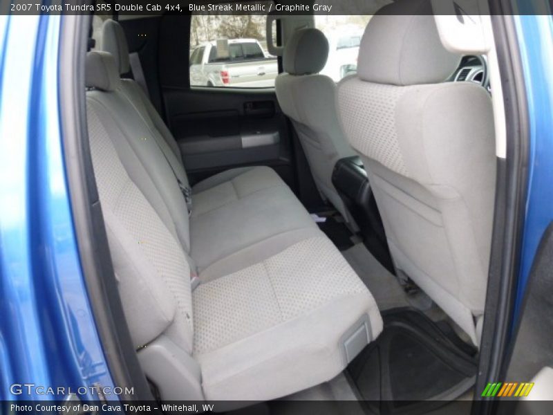 Blue Streak Metallic / Graphite Gray 2007 Toyota Tundra SR5 Double Cab 4x4