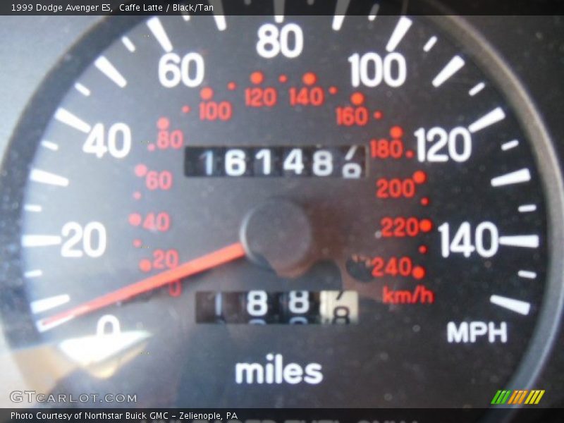 Caffe Latte / Black/Tan 1999 Dodge Avenger ES