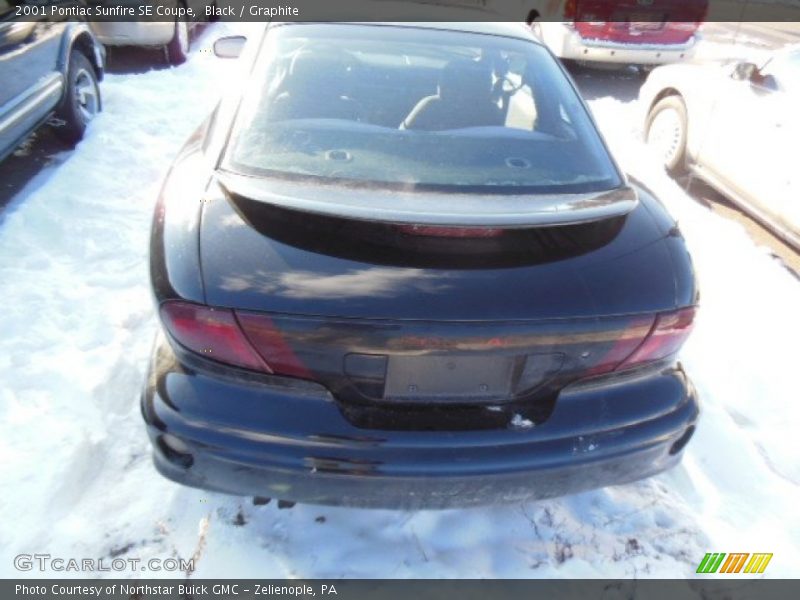 Black / Graphite 2001 Pontiac Sunfire SE Coupe