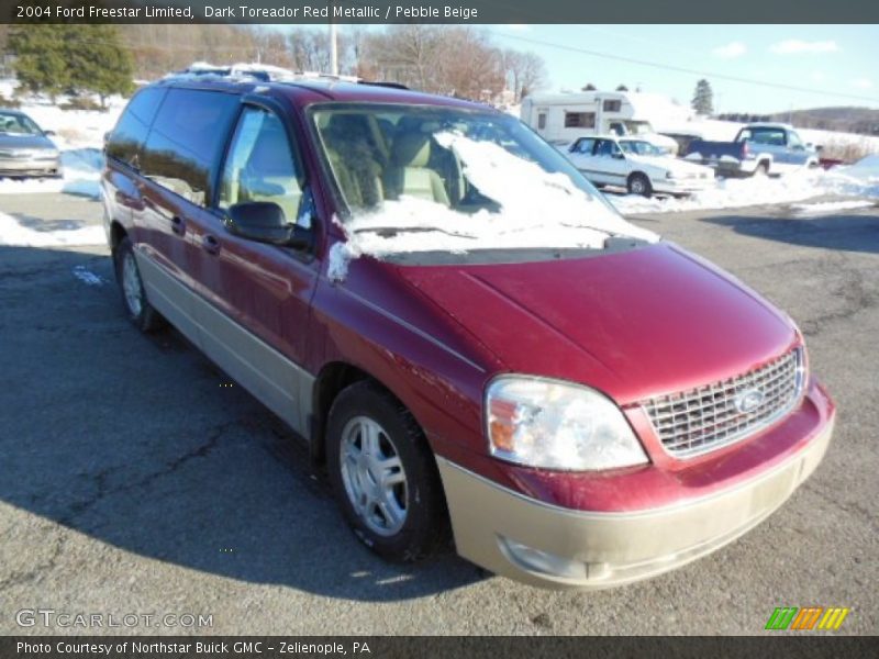 Dark Toreador Red Metallic / Pebble Beige 2004 Ford Freestar Limited