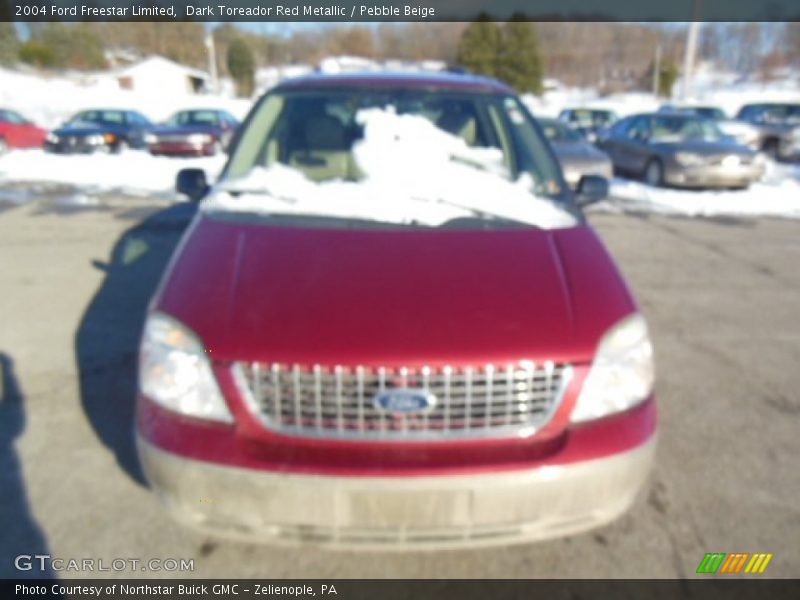 Dark Toreador Red Metallic / Pebble Beige 2004 Ford Freestar Limited