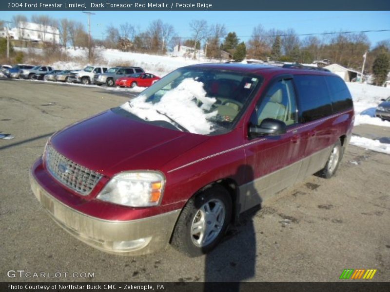Dark Toreador Red Metallic / Pebble Beige 2004 Ford Freestar Limited