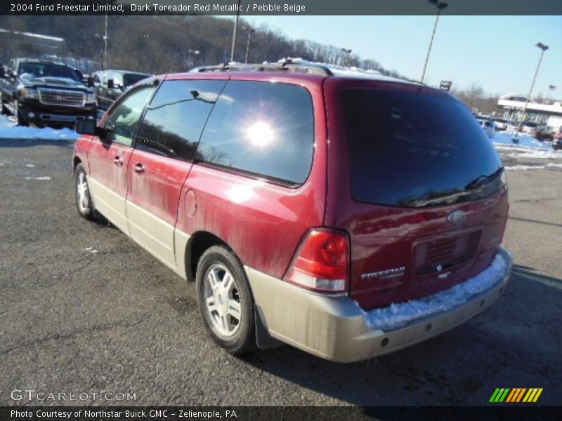 Dark Toreador Red Metallic / Pebble Beige 2004 Ford Freestar Limited