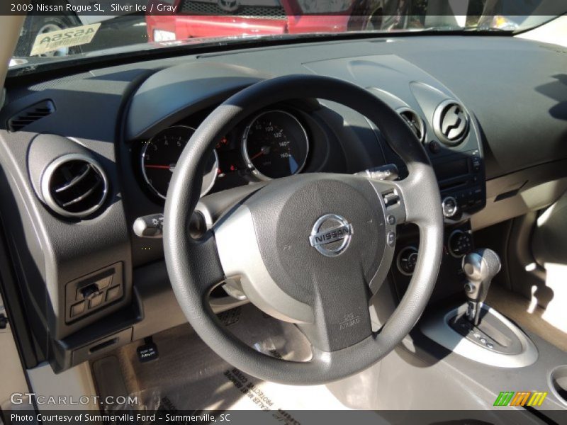 Silver Ice / Gray 2009 Nissan Rogue SL
