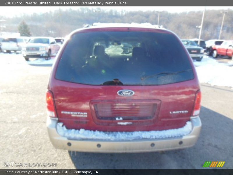Dark Toreador Red Metallic / Pebble Beige 2004 Ford Freestar Limited
