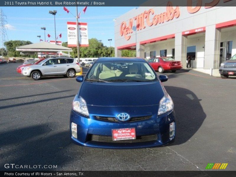 Blue Ribbon Metallic / Bisque 2011 Toyota Prius Hybrid II