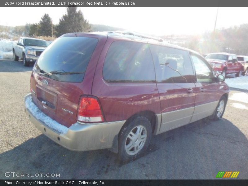 Dark Toreador Red Metallic / Pebble Beige 2004 Ford Freestar Limited
