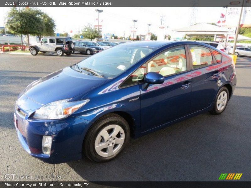 Blue Ribbon Metallic / Bisque 2011 Toyota Prius Hybrid II