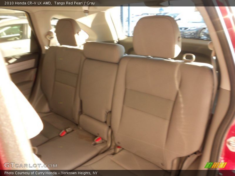 Tango Red Pearl / Gray 2010 Honda CR-V LX AWD