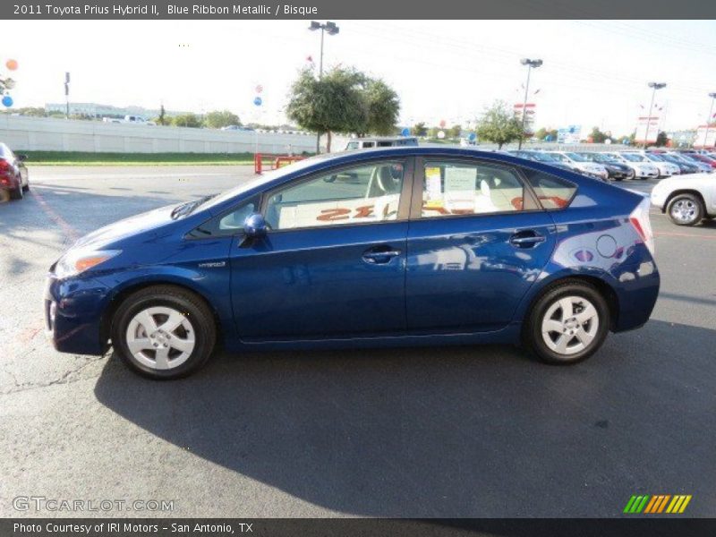 Blue Ribbon Metallic / Bisque 2011 Toyota Prius Hybrid II