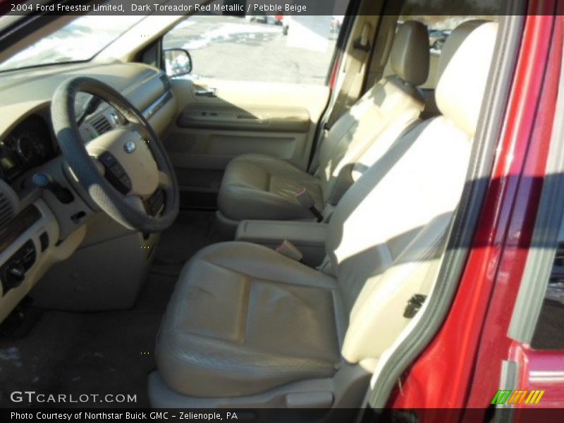 Dark Toreador Red Metallic / Pebble Beige 2004 Ford Freestar Limited